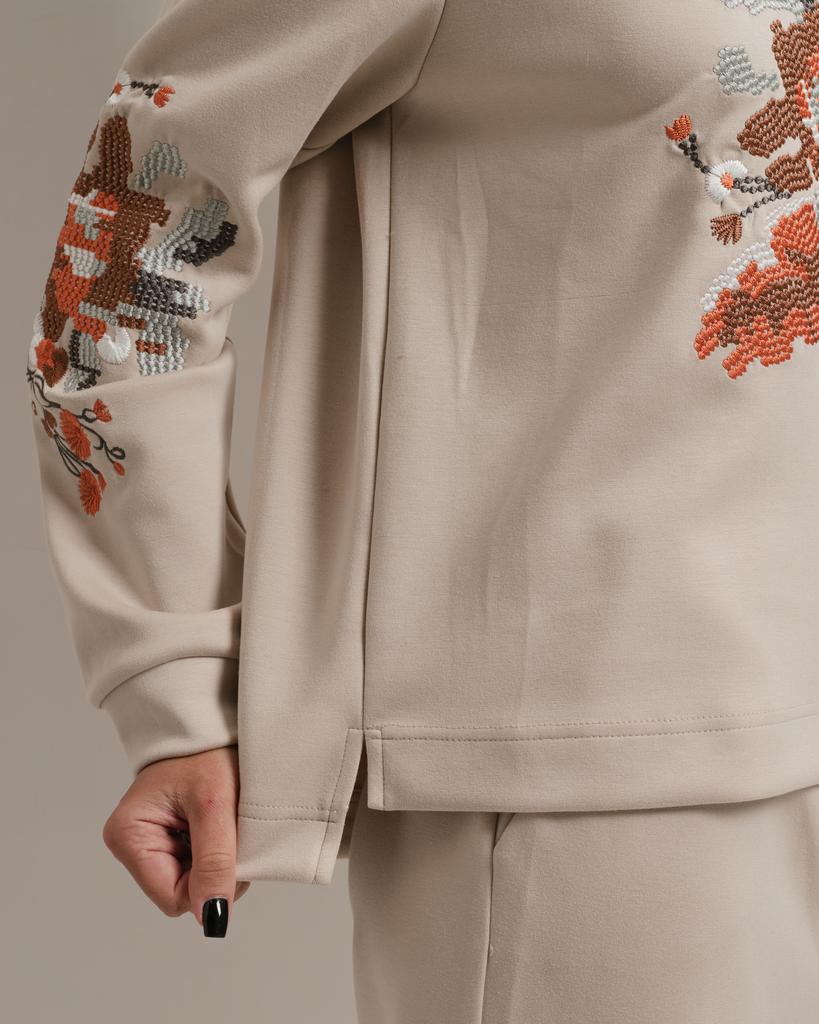 Suit with Vest PHARDI 7066 38 Beige (vest, Jacket, Trousers)