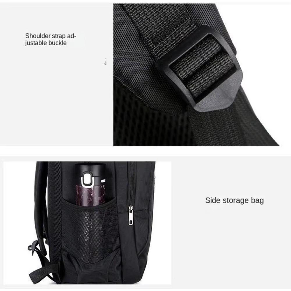 with USB Charging Port Business Notebook Backpack Casual Computer Bag High School Student