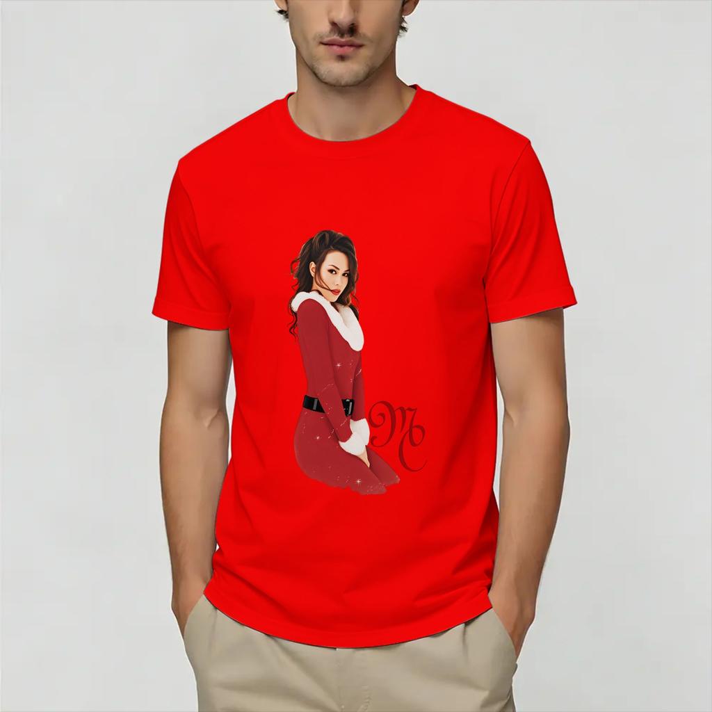 Mariah Careys Tshirt Summer Fashion Tshirts Unisex Cotton Comfortable Plus Size Tees Shortsleeve Streetwear Tshirt