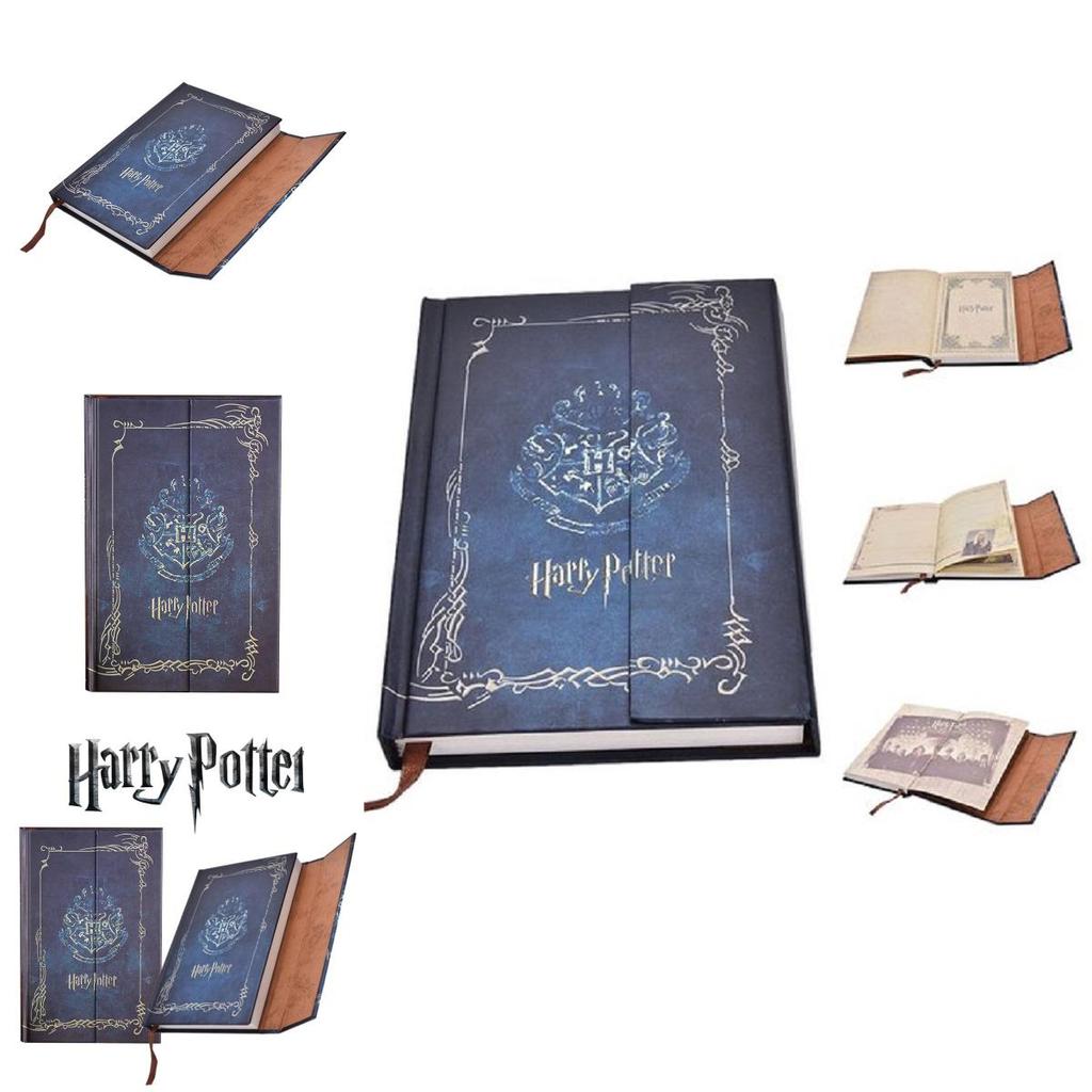 Vintage Hardcover Notebook With Magnetic Clasp For Magic School Notes And Scheduling