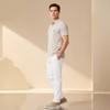 New Summer Short-Sleeve Ice Silk Men'S Polo Shirt For Middle-Aged Men High-End Breathable Short-Sleeve Polo Shirt For Men
