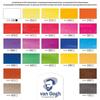 Box of 24 Pans - Watercolor Paint - Botanical Colors - Van Gogh