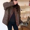 Coat for Women Cotton Autumn Winter Thickened Casual Windbreaker Jacket