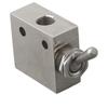 Valves & Manifolds Pneumatic Valve TAC2-31V Rectangle Mechanical Silver Tone Toggle Lever/hold Type 2 Position