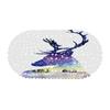 Flower Shadow Elk Picture Balcony Bathroom Mat Hydrophobic Non-Slip Door Mat Swimming Pool Public Places Non-Slip Floor Mat