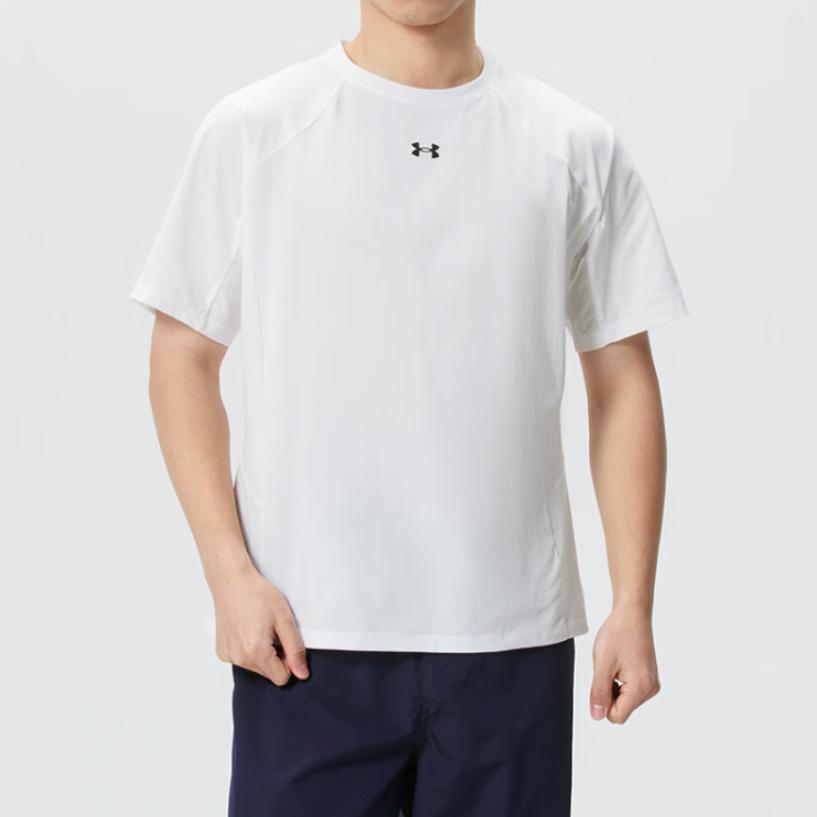 Under Armour Outdoor Sports Breathable Short Sleeve Running T-Shirt Men tops 6014315-100