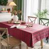 Rectangle Dining Table Cloth Art Decoration Literary Festival Dust Table Mat