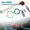 5pcs Air Diesel Heater 12V Ceramic Glow Plug Burner Blower Gasket Strainer For Chinese Air Diesel Heater 5KW Car Truck VAN