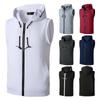 Men's Summer 2021 Fitness Hooded Vest - Casual Sleeveless T-shirt for Europe & America