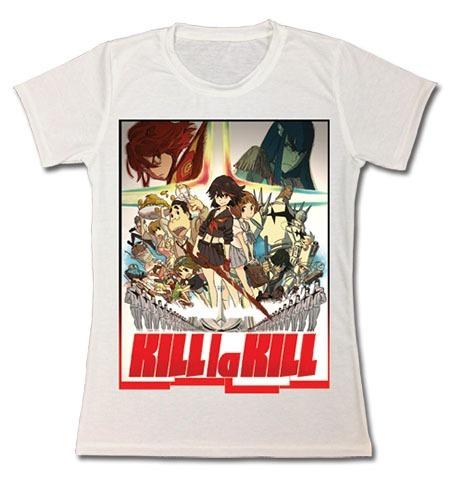 Kill La kill Group Anime Sublimated Junior T-shirt M