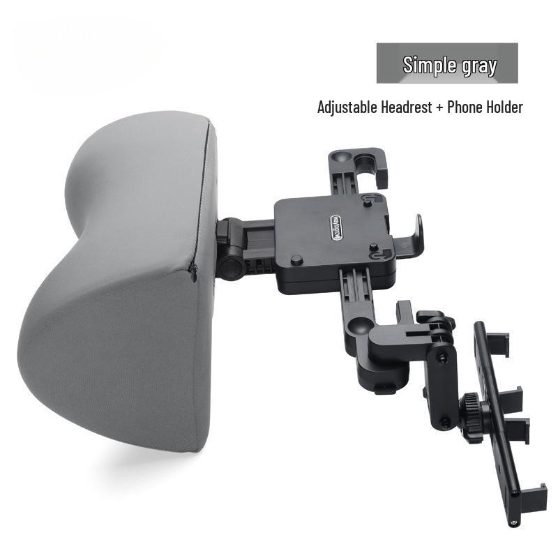 Memory Foam Car Seat Headrest & Lumbar Support Cushion Set