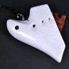 White Ocarina Triple Ocarina Music Instrument Tone C Legend Ocarinas Professional Musical Instrumentation Flute Accessories