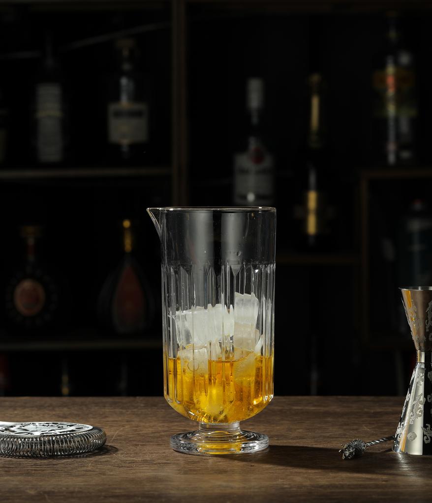 Koktailové miešacie sklo - Klasický dizajn - 25oz 750ml - Hrubé a pevné dno
