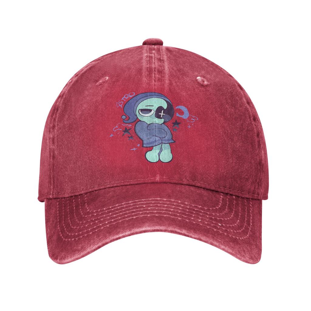 Dandys World Astro Baseball Cap Vintage Distressed Cotton Catoon Snapback Cap Unisex Women Outdoor Activities Adjustable Fit Caps