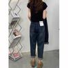 Jeans Women's Summer High Waist Loose Ripped Harem Pants