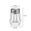 Mini Salt and Pepper Shakers Small Clear Individual Seasonings Shakers Tiny Spice/Seasoning Shakers for Kitchen Wedding Picnic