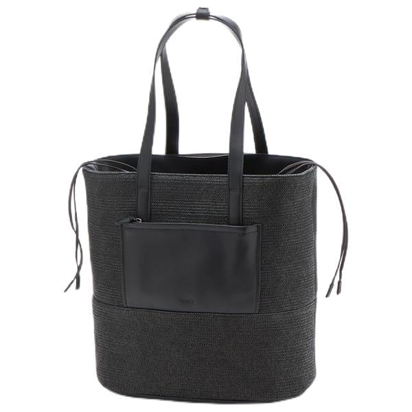 Tote Bag Combi Summer A4 Tote Black [Isaac] (10)