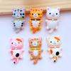 12 Stück Neue Süße Kleine Katze Serie Flache Rückseite Cabochon Scrapbooking Haarspange Mitte Verzierungen DIY Zubehör