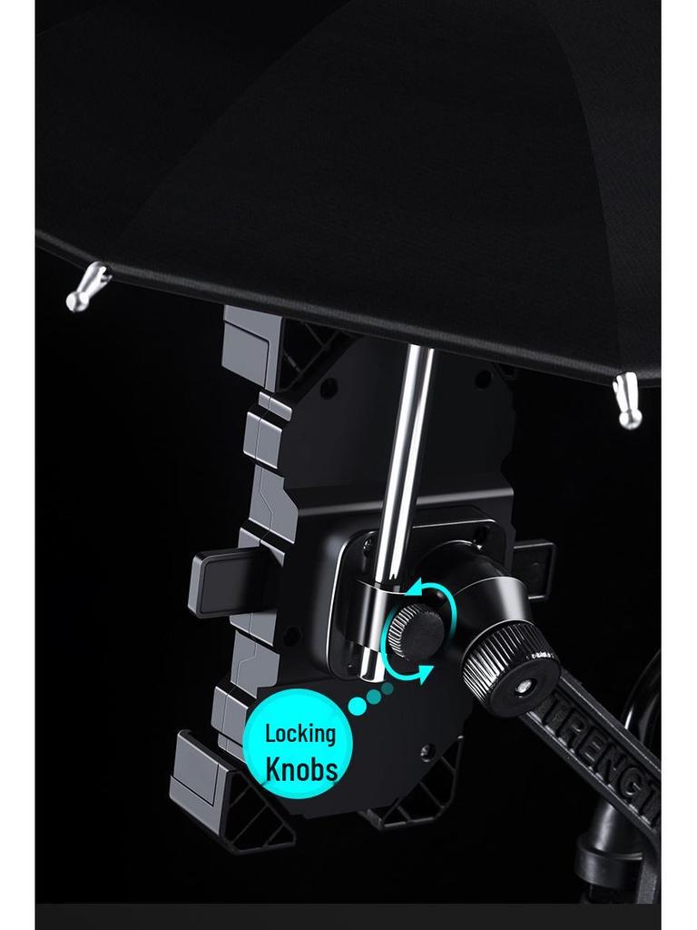 360° Rotating Sunshade Phone Holder for Electric Vehicles, Motorcycles & Bicycles