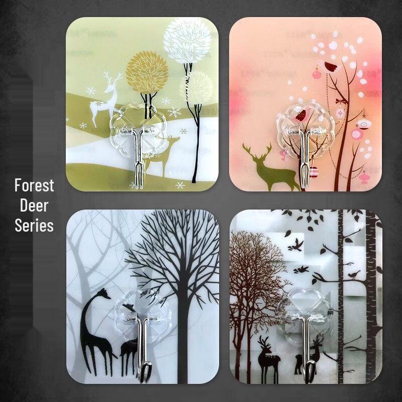 LIEI Transparent Adhesive Hooks