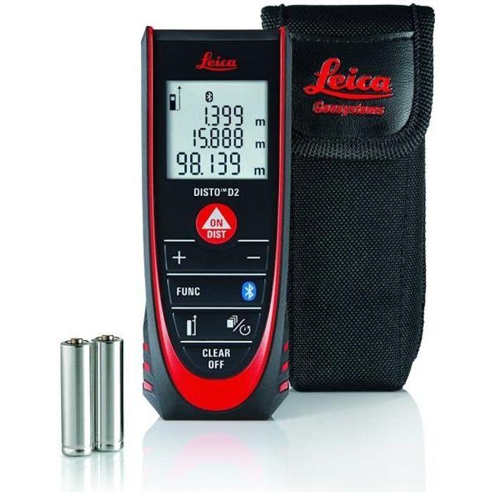 Telemetro laser Leica Disto D2 100 m Bluetooth 837031