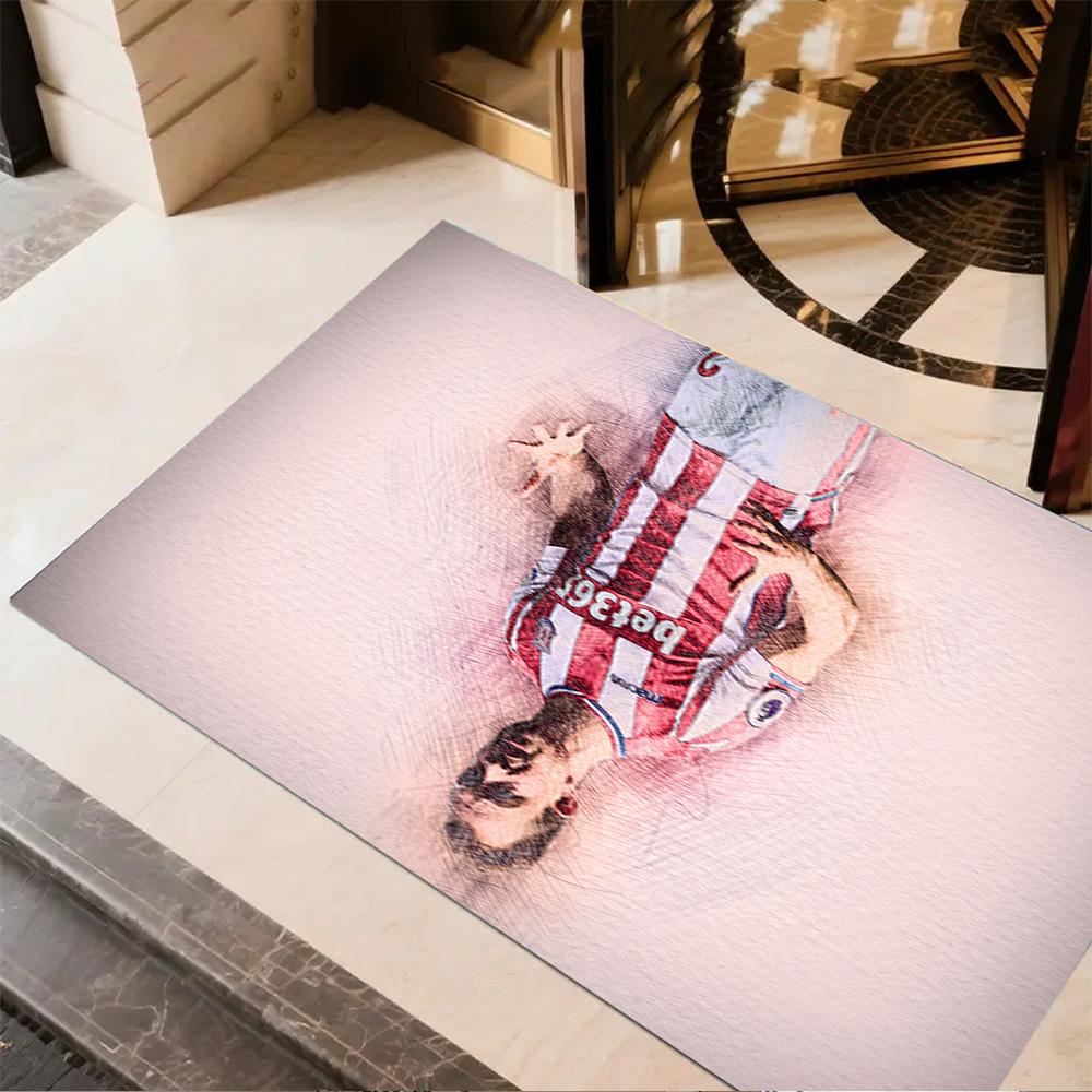 Neymar Jr. Soccer Legend Floor Mat Perfect for Decorate room Bedrooms Entryway Kitchen Anti-slip Rug Decorate Offices