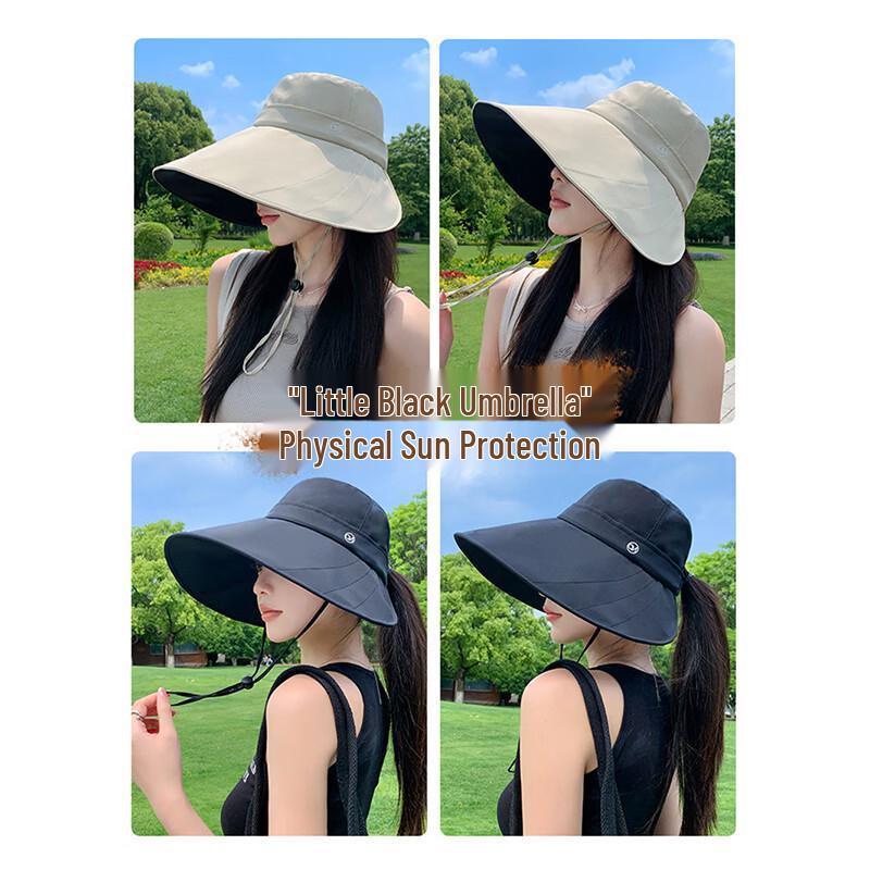 Women's UV Protection Large Brim Fisherman Sun Hat