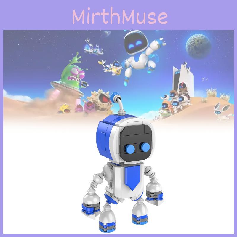 Astro Bot Building Blocks Toy Children Educational Plastic Set Construction