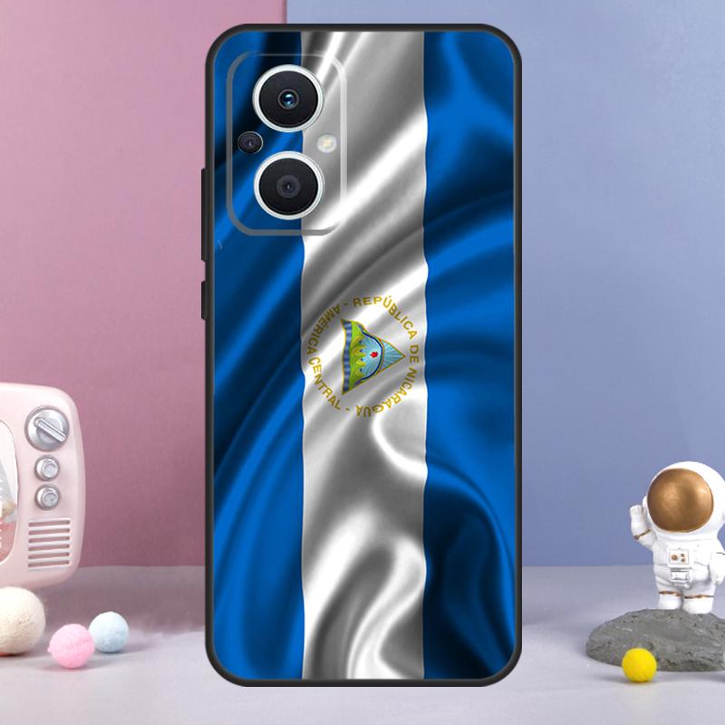 Nicaragua Flag Funda For OPPO Reno 8 Lite 11F 12F 13F 14F 10 11 12 13 14 Pro OPPO Find X9 X5 X6 X8 Pro Case