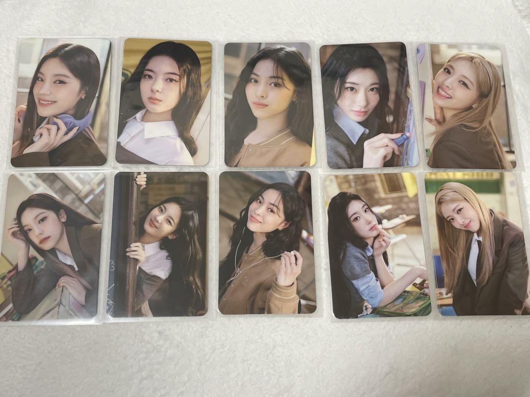 

[USED] ITZY Seagri Trading Card Comp Set
