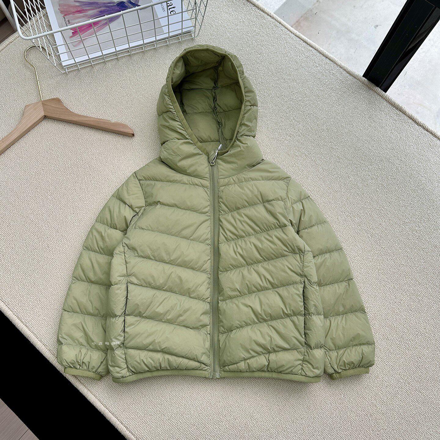 Children s Hooded Lightweight Down Jacket Liner, 90% White Duck Down, New Standard, Medium/Large Sizes, 2026 Collection. 100 cm