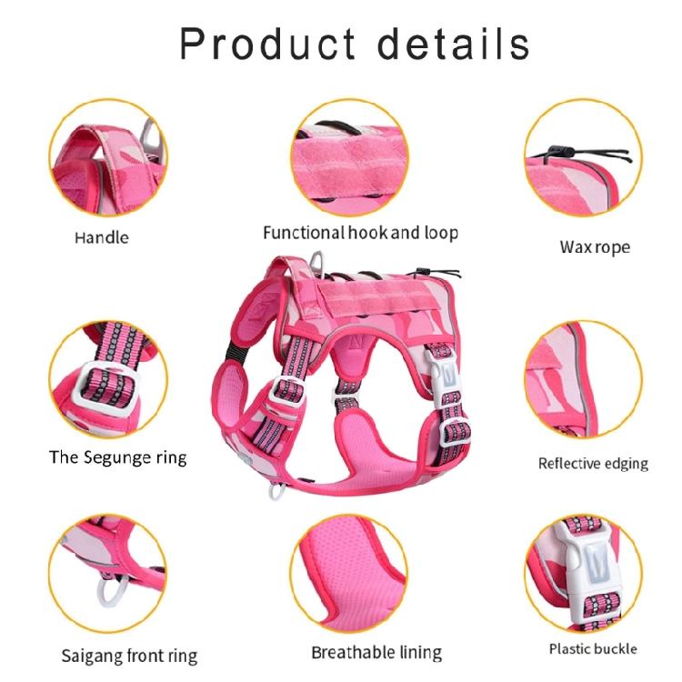 Dog Vest Harness for Training Walking Belt for Large Medium Small Dogs