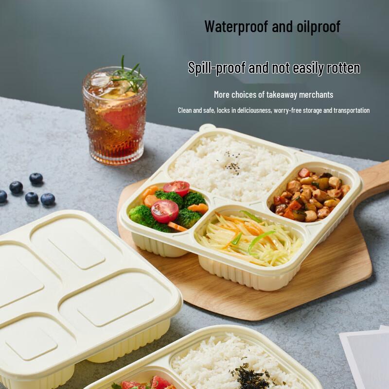 Jingzhou Corn Starch Disposable Meal Boxes