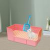 Litter Box for Pet Rabbits And Small Animals with Pee Tray