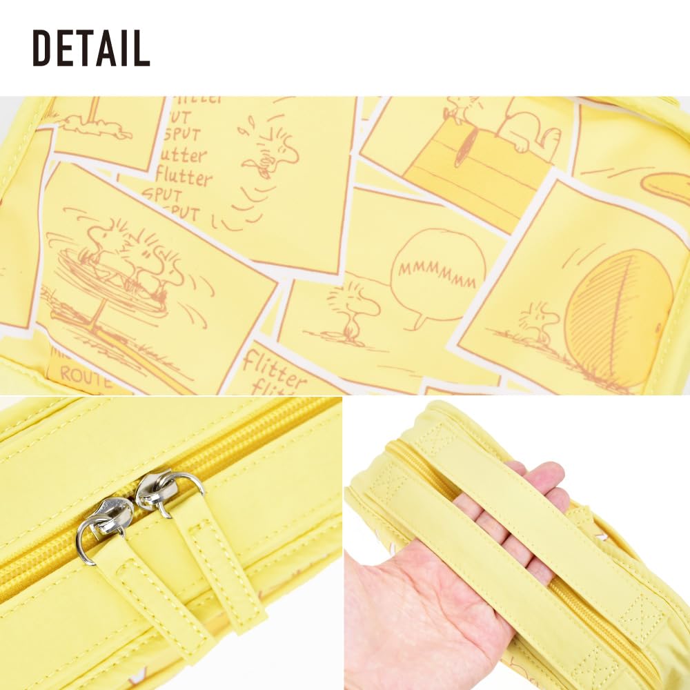 Large Capacity Pouch with Dividers YE Comic Snoopy SPZ-4055