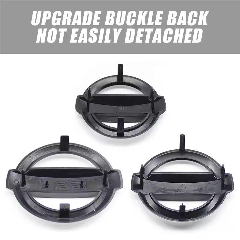 1 pz 3D Nissan vecchio ABS 13cm 14cm 15cm Logo anteriore auto Griglia anteriore Cofano auto anteriore Adesivo emblema Styling Accessori