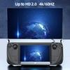 For Steam Deck Dock Station 6/7/8 In 1 USB 3.0 HD 4K@60Hz RJ45 Gigabit Ethernet USB-C PD100W for ROG Ally Game Console HUB Dock