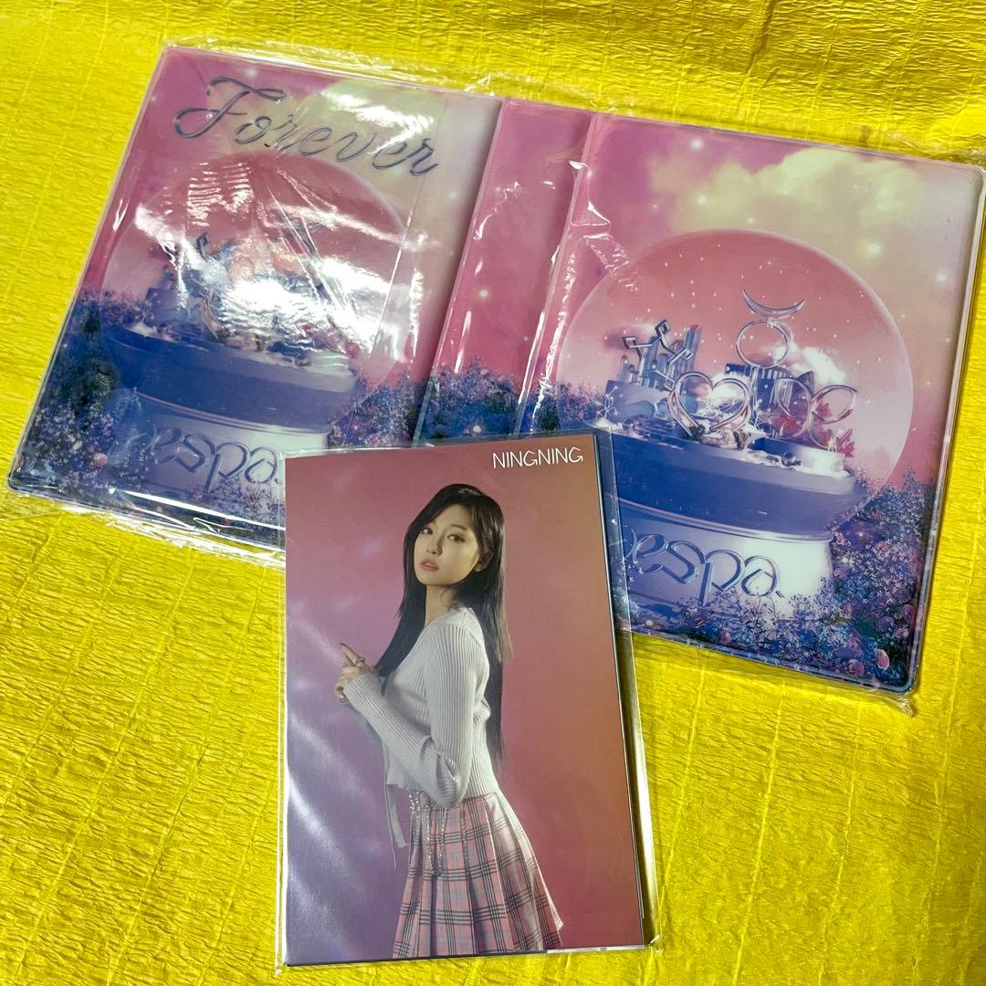 

[USED] aespa NinNin Forever Photo Album + Postcards