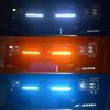 LED DRL Car Daytime Running Light Flexible Waterproof Strips Auto Headlight Turn Signal Brake Flow Light 12V