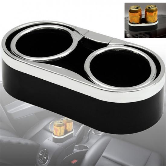 1x Dual Adjustable Folding Drink Cup Holder For Boat Marine Car RV Truck SUV Van