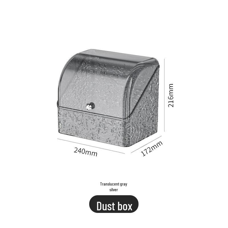 Glacier Pattern Makeup Organizer with Dustproof Drawers