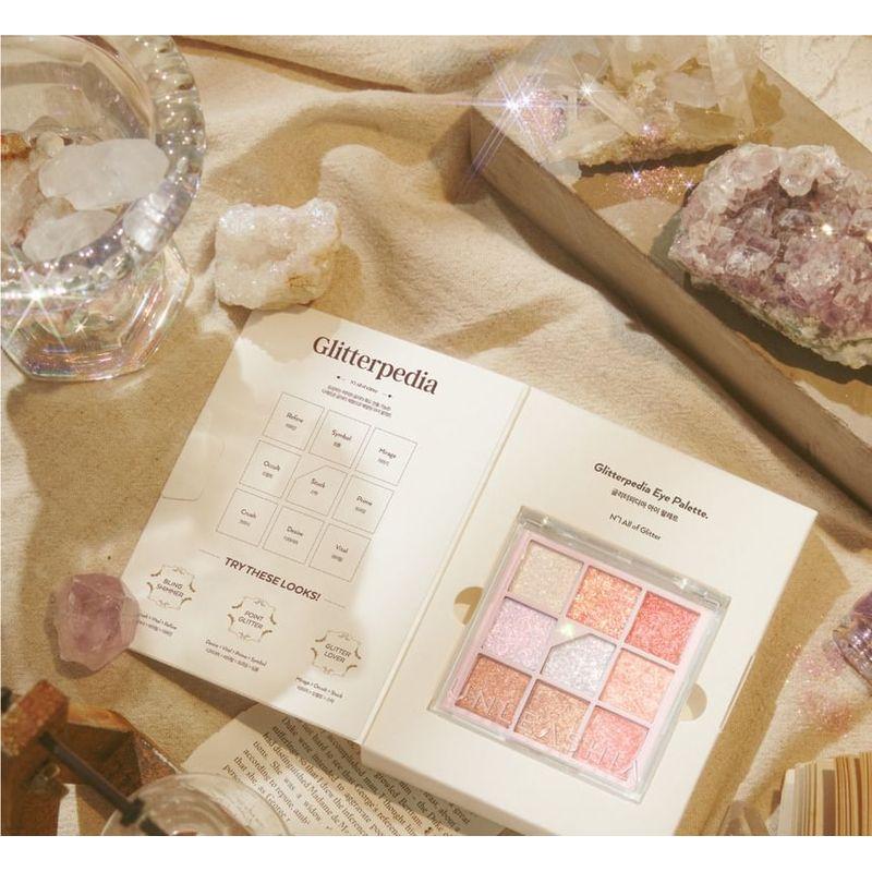 UNLEASHIA - Glitterpedia Eye Palette - 7 Types