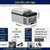 12V/24V Car&Home Dual Purpose Freezer Universal Mini Portable Car Fridge Large Capacity Car Refrigerator