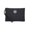 Clutch PU Leather Tote Makeup Ceremonial Party Bag [Cenvins] Men's Bag, Handbag, Bag, Bag, Formal, Wedding, Funeral, Occasion, (Black-C)