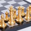 Magnetic Chess Foldable Chess Board Puzzle Chess Game Toy Chess Chess Training Equipment Portable Chess Set 4812A