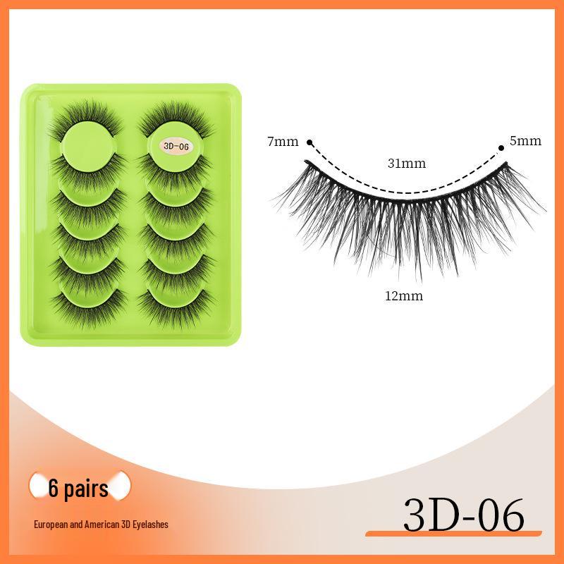 Children's Natural False Eyelashes for Stage Makeup and Latin Dance