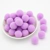 Colored Pompoms 81015202530Mm High Elasticity Soft Diy Pom Poms Fuzz Ball Pompom For Crafts Wedding Decor Kid Creative Toy