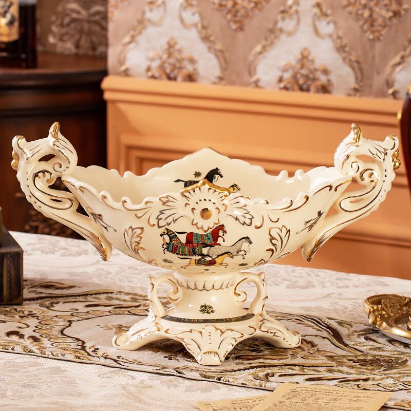 European Style Ceramic Fruit Plate Set