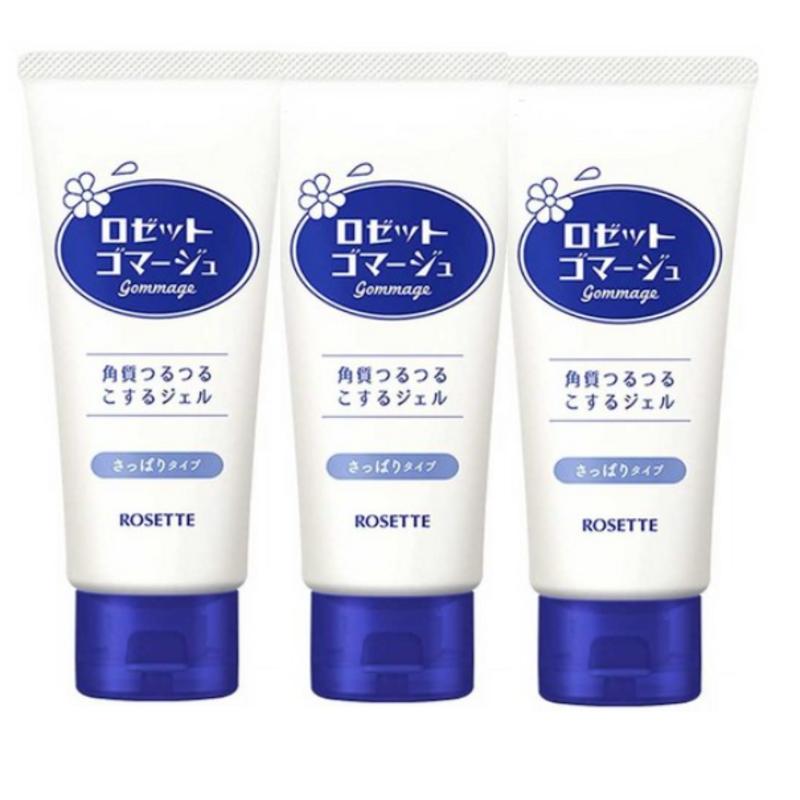 Rosette Gommage Exfoliating Clear Peel Gel 120g X, 3 Pcs