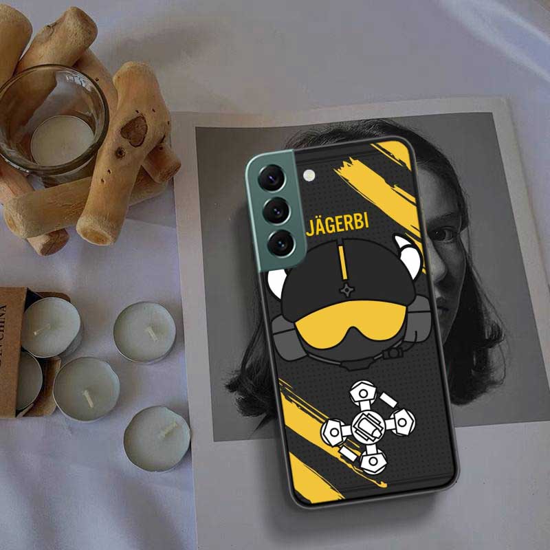 Game Rainbow S-Six S-Siege Phone For Samsung S25 Edge Galaxy S22 Ultra S21 S10 S9 Plus S20 S23 S24 FE Case S10E Cover Silicone S